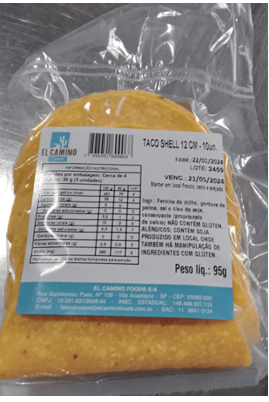 TACO SHELL 12CM CX16X10UN